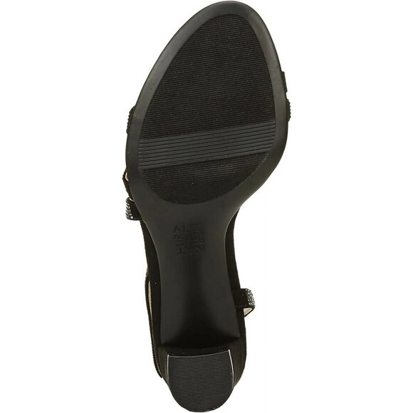 Naturalizer Womens Vanessa2 Strappy Open Toe Heeled Sandals Black 9M NIB - Picture 4 of 4